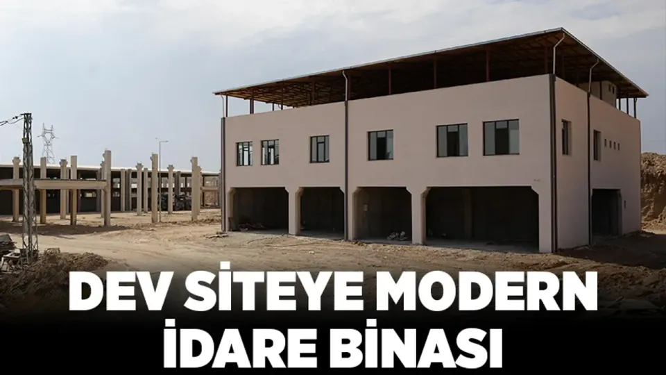 Batman Karma Gıdacılar Sitesi'ne Modern İdare Binası Kazandırıldı görseli
