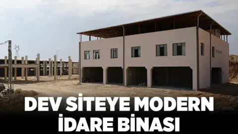 Batman Karma Gıdacılar Sitesi'ne Modern İdare Binası Kazandırıldı