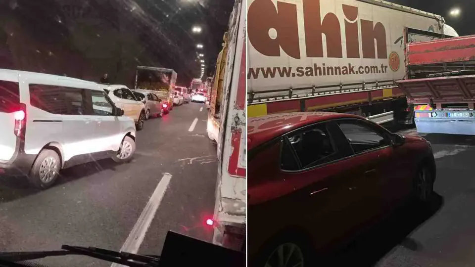TAG Otoyolu Nurdağı Tüneli'nde Zincirleme Kaza: Trafik Akışı Etkilendi görseli