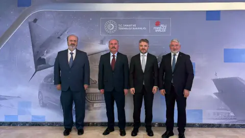 Bakan Yardımcısı Zekeriya Coştu Çorum heyetini kabul etti: Sanayi yatırımları masada