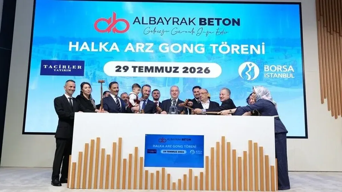 Albayrak Hazır Beton Borsa İstanbul'da: ALBTN İşlem Görmeye Başladı Albayrak Hazır Beton Borsa İstanbul'da: ALBTN İşlem Görmeye Başladı