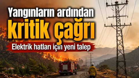 Alanya'da Orman Yangınları Sonrası Kritik Çağrı: Elektrik Hatları Yer Altına Alınsın