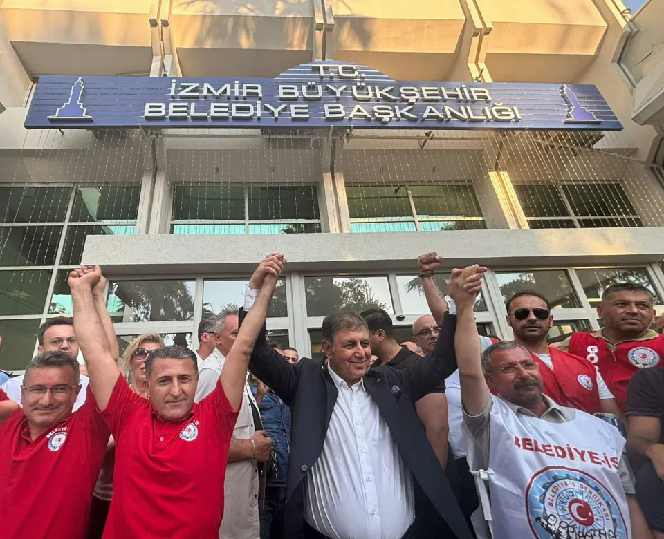 Başkan Burcu Köksal ve Belediye-İş Sendikası'ndan İş Birliği Mesajı görseli