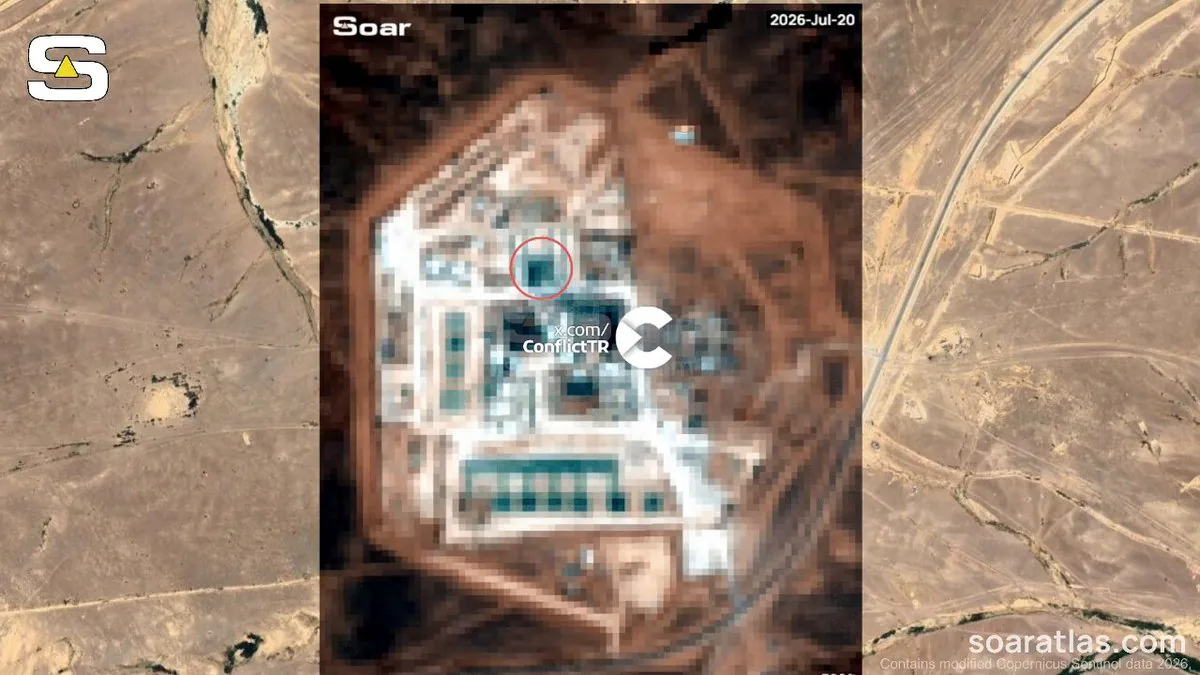 ABD'nin Suriye Sınırındaki Tower 22 Üssü'nde İran Saldırısı Hasarı ABD'nin Suriye Sınırındaki Tower 22 Üssü'nde İran Saldırısı Hasarı
