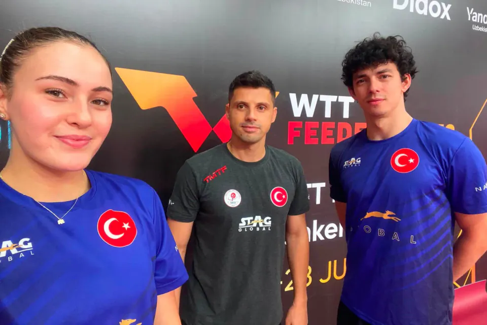Milli Raket Ece Haraç ve Abdullah Talha Yiğenler Taşkent'te Finalde görseli