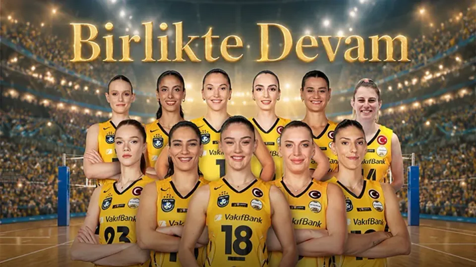 VakıfBank'ta yeni sezon kadrosu netleşti: 11 oyuncuyla devam kararı görseli