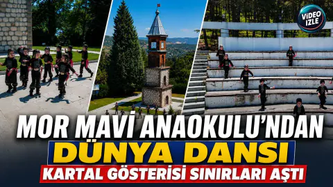 Bilecik'te Miniklerden Kültür Köprüsü: Kazak Türkleri Kartal Dansı Bilecik'te Miniklerden Kültür Köprüsü: Kazak Türkleri Kartal Dansı