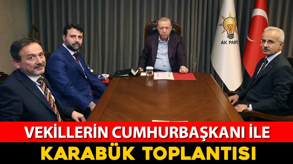 Karabük'ün Yeni Yatırım Ajandası: Cumhurbaşkanı Erdoğan ile Kritik Görüşme görseli