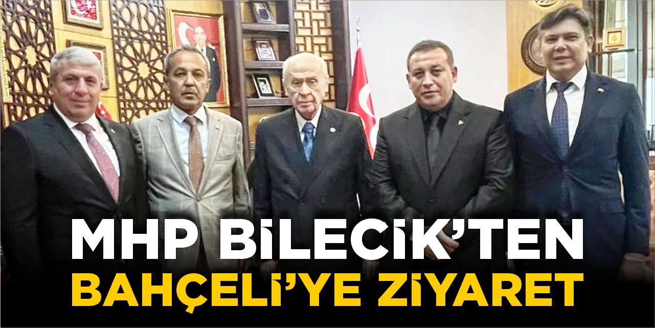 MHP Bilecik Heyeti Genel Başkan Devlet Bahçeli ile Bir Araya Geldi MHP Bilecik Heyeti Genel Başkan Devlet Bahçeli ile Bir Araya Geldi