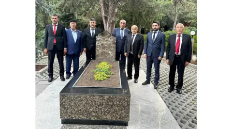 Çankırı Şabanözü Başkanları TBMM'de Pelin Yılık'ı Ziyaret Etti