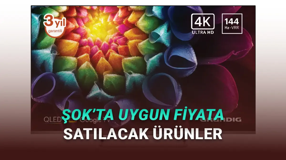 ŞOK'ta Teknoloji ve Beyaz Eşya Günleri: 10-16 Haziran Fırsatları ŞOK'ta Teknoloji ve Beyaz Eşya Günleri: 10-16 Haziran Fırsatları