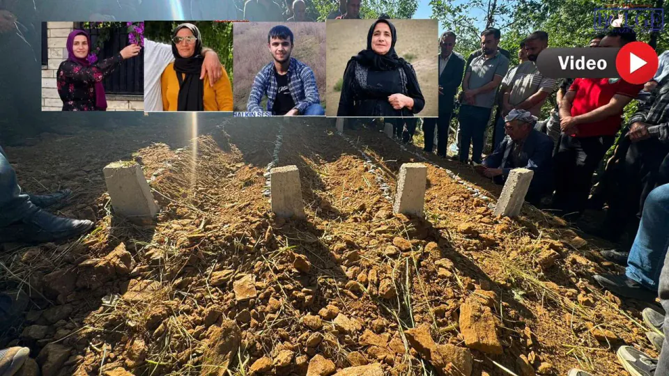 Şemdinli'de Aile Katliamı: 4 Kişi Yan Yana Defnedildi görseli