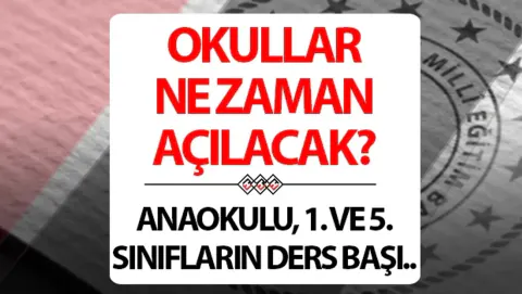 MEB 2026-2027 Eğitim Takvimi Açıklandı: Okullar Ne Zaman Açılıyor?