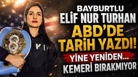 Elif Nur Turhan ABD'de Devleşti: IBF Dünya Şampiyonluğu Kemerini Korudu