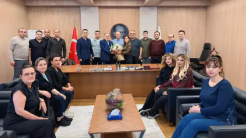 Nevşehir TO Başkanı Parmaksız'a personelden duygusal veda: "Omuz omuza çalışmaktan onur duydum"