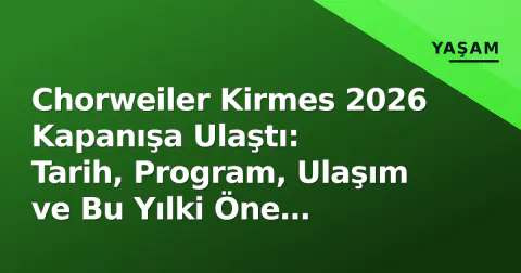 Chorweiler Kirmes 2026 Kapanışa Ulaştı: Tarih, Program, Ulaşım ve Bu Yılki Öne Çıkanlar