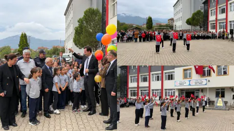 Yenice'de İlköğretim Haftası törenle kutlandı; Kaymakam Çanga: "Temel eğitim, geleceğin temelidir"