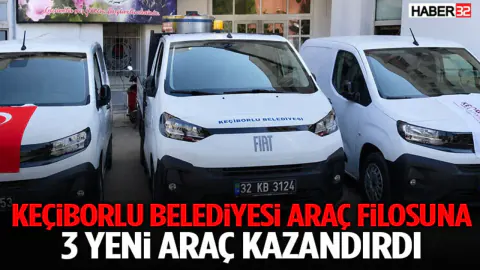 Keçiborlu Belediyesi'nden Hizmet Atağı: Araç Filosu Güçlendirildi