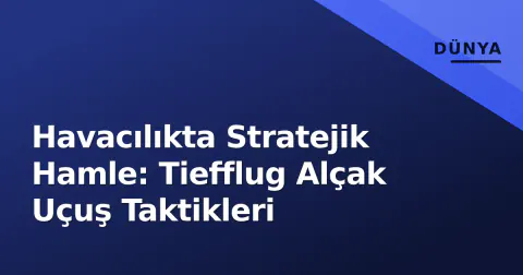 Havacılıkta Stratejik Hamle: Tiefflug Alçak Uçuş Taktikleri