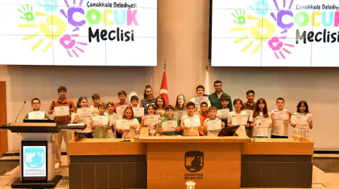 Çanakkale Belediyesi Çocuk Meclisi 2025-2026 Dönemini Tamamladı