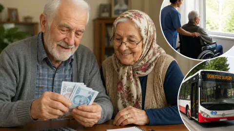65 Yaş Üstü Vatandaşlar İçin Sosyal Haklar ve Aylık Şartları Güncellendi