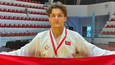 Milli Judocu Burak Ergün Balkan Şampiyonası'nda Bronz Madalya Kazandı