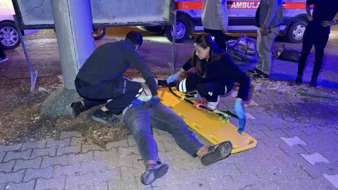 Adıyaman'da iki motosiklet çarpıştı: 2 yaralı, hastaneye kaldırıldı
