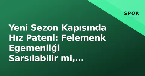Yeni Sezon Kapısında Hız Pateni: Felemenk Egemenliği Sarsılabilir mi, Türkiye Hedefler mi?