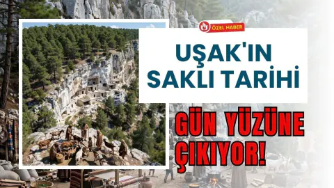 Uşak'ın Gizemli Kaya Köyü: Güllü Sarıkaya Mağaraları'nın Tarihi Sırları