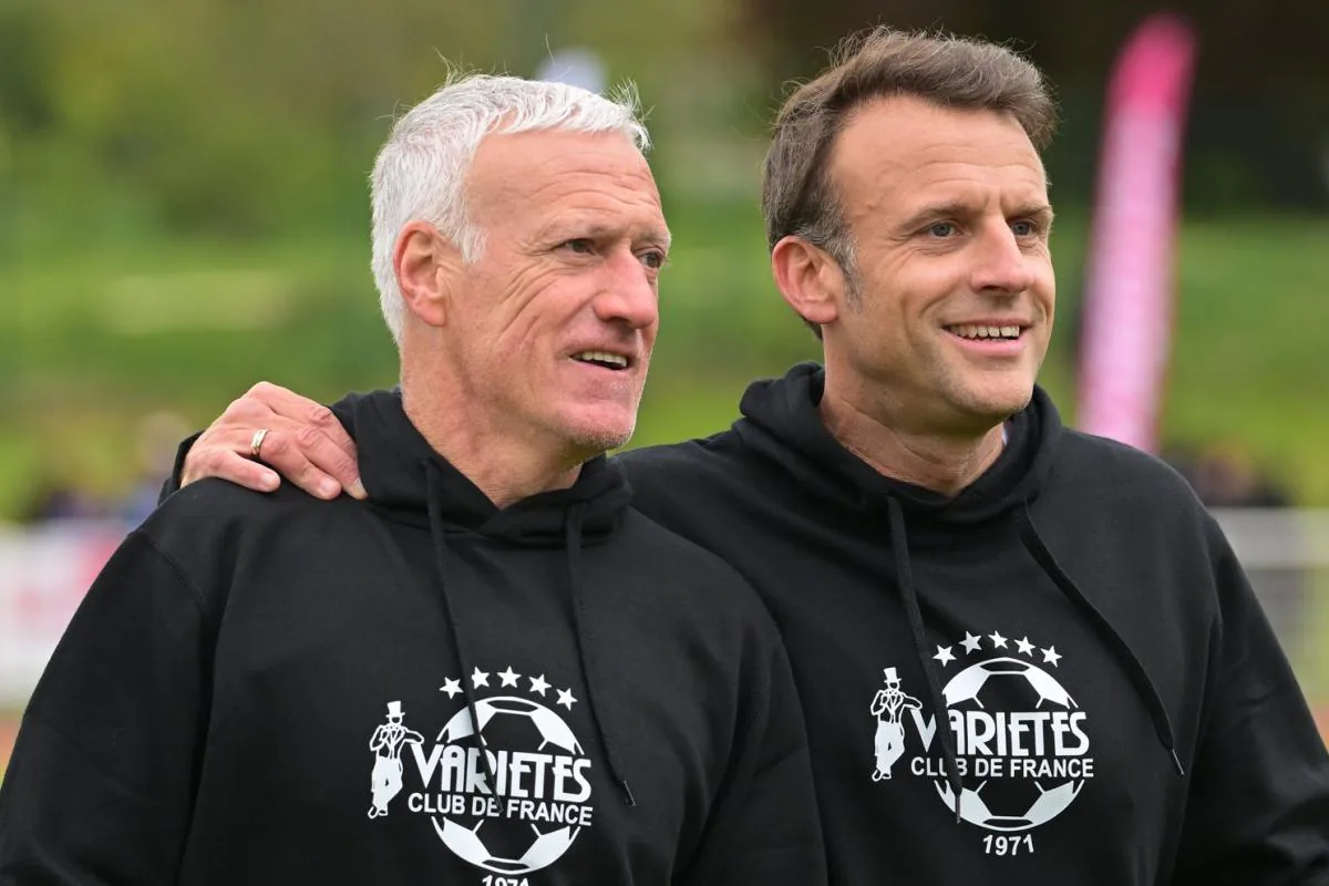Emmanuel Macron'dan Didier Deschamps'a Veda: Bir Devrin Sonu Emmanuel Macron'dan Didier Deschamps'a Veda: Bir Devrin Sonu