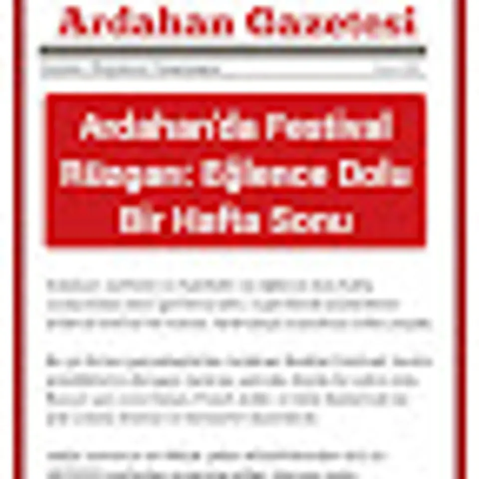 Ardahan'da Festival Coşkusu: Hoçvan Yayla Festivali ve Bisiklet Etkinlikleri görseli