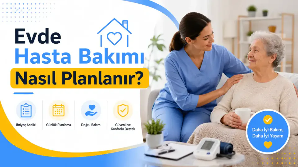 Evde Hasta Bakımı Planlaması ve Süreç Yönetimi Rehberi görseli