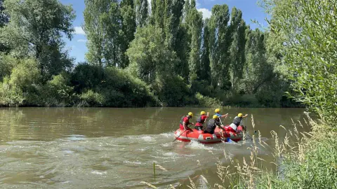 Kars Akyaka Kanyonu'nda Tarihi Başlangıç: İlk Rafting Kampı Başladı