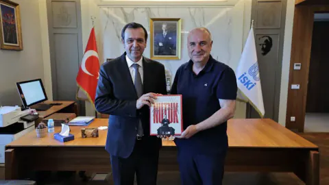 Vize Belediye Başkanı Ercan Özalp'ten İSKİ Genel Müdürü Dr. Şafak Başa'ya Ziyaret