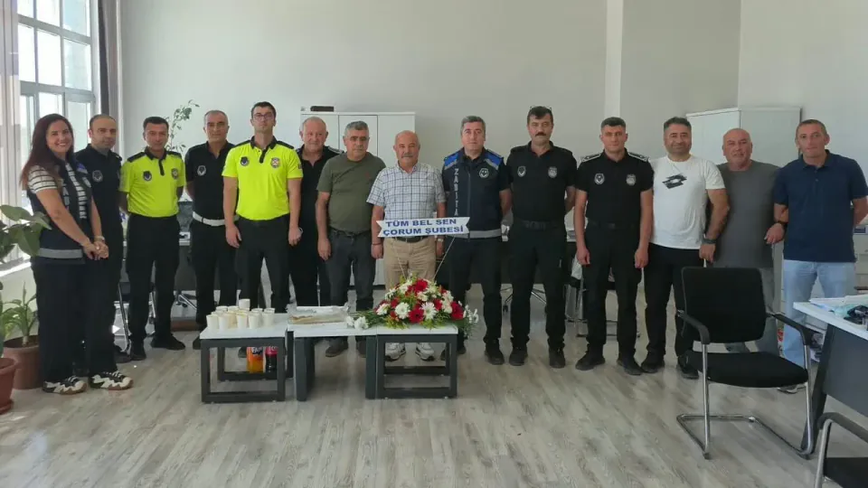 Bel-Sen Çorum'dan Zabıta Haftası çağrısı: "Mesleki statü ve maaş adaleti artık gecikemez" görseli