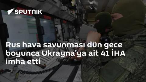 Rusya'dan Yeni İHA Açıklaması: Gece Boyunca 140 Drone Söndürüldü Rusya'dan Yeni İHA Açıklaması: Gece Boyunca 140 Drone Söndürüldü