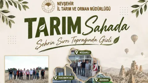 Nevşehir'de Çiftçilere Kritik Uyarı: Hasat Güvenliği ve Anız Tehlikesi Masada