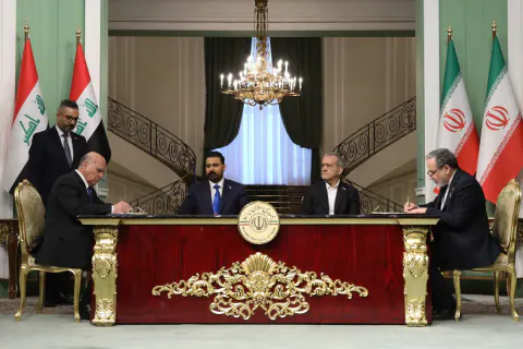 Irak Başbakanı Tahran'da: İran ile 4 Kritik İş Birliği Anlaşması İmzalandı