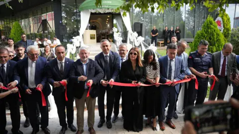 Çorum TSO binasında 'Maya Lounge' açıldı: Kadın girişimci Dilber Çolak işletmeci