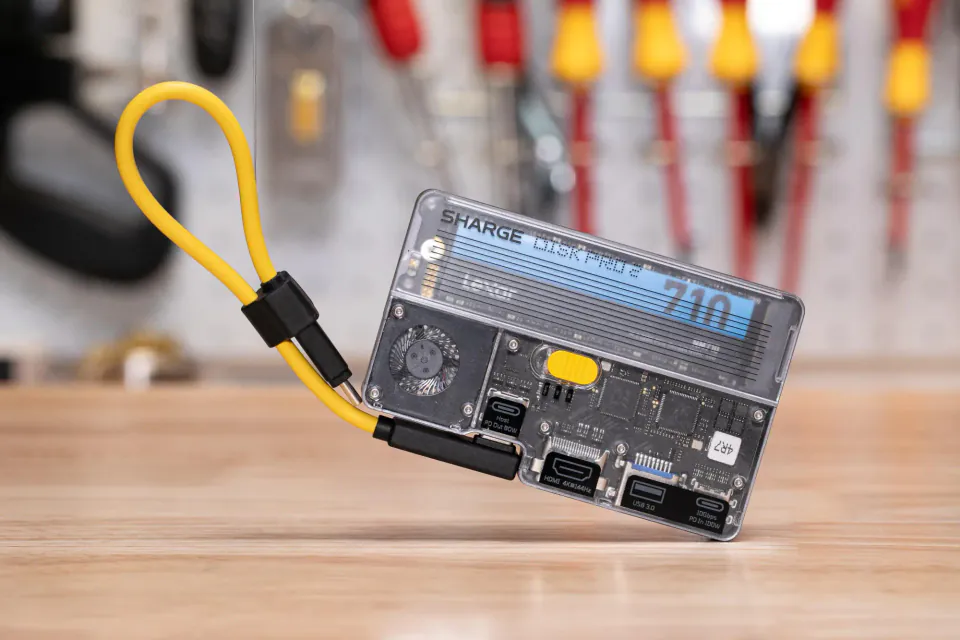 Sharge Disk Pro 2 Ultra: Hem SSD Hem 4K HDMI Dock Olabilen Yeni Taşınabilir Çözüm görseli
