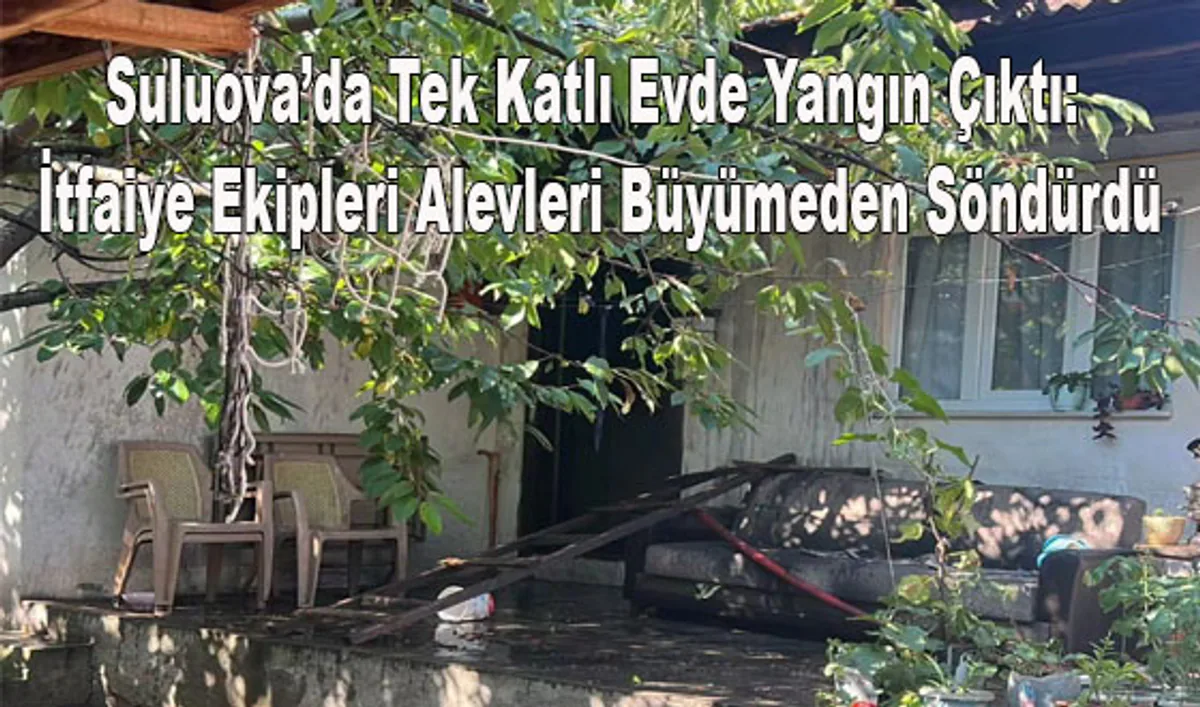 Amasya Suluova'da Ev Yangını İtfaiye Ekipleri Müdahale Etti Amasya Suluova'da Ev Yangını İtfaiye Ekipleri Müdahale Etti