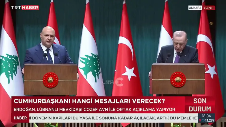Cumhurbaşkanı Erdoğan'dan Lübnan İçin Kritik Mesaj: Egemenlik ve Toprak Bütünlüğü Vurgusu görseli