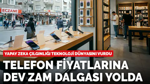Akıllı Telefon Fiyatlarına 'AI Çip Krizi' Darbesi: 2026 Zamları Kapıda