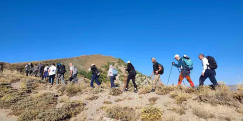 Nemrut Kalderası'nda 8. Çanak Yürüyüşü: 30 kilometrelik rotada yüzlerce doğasever