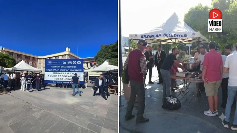 Erzincan'da Birlik Sofrası: Organize Küçük Sanayi Sitesi'nden Aşure İkramı görseli