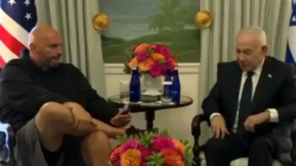 John Fetterman ve Netanyahu Görüşmesi Diplomatik Protokolü Zorladı görseli