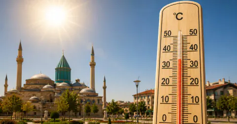 Pastırma Yazı Resmi Olarak Başladı: Konya'da Hava Kaç Derece Olacak? MGM Açıkladı