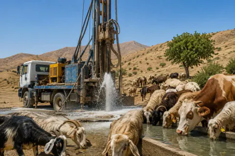Siirt Eruh'ta hayvancılığa nefes: Okçular Köyü'nde sondaj kuyusu ihalesi 15 Eylül'de