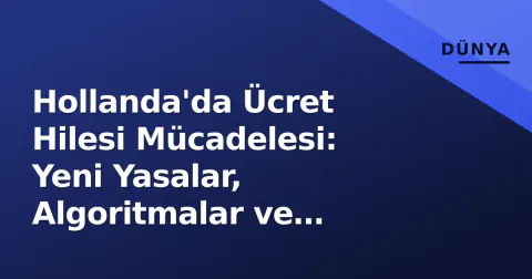 Hollanda'da Ücret Hilesi Mücadelesi: Yeni Yasalar, Algoritmalar ve Toeslagenaffaire Gölgesi