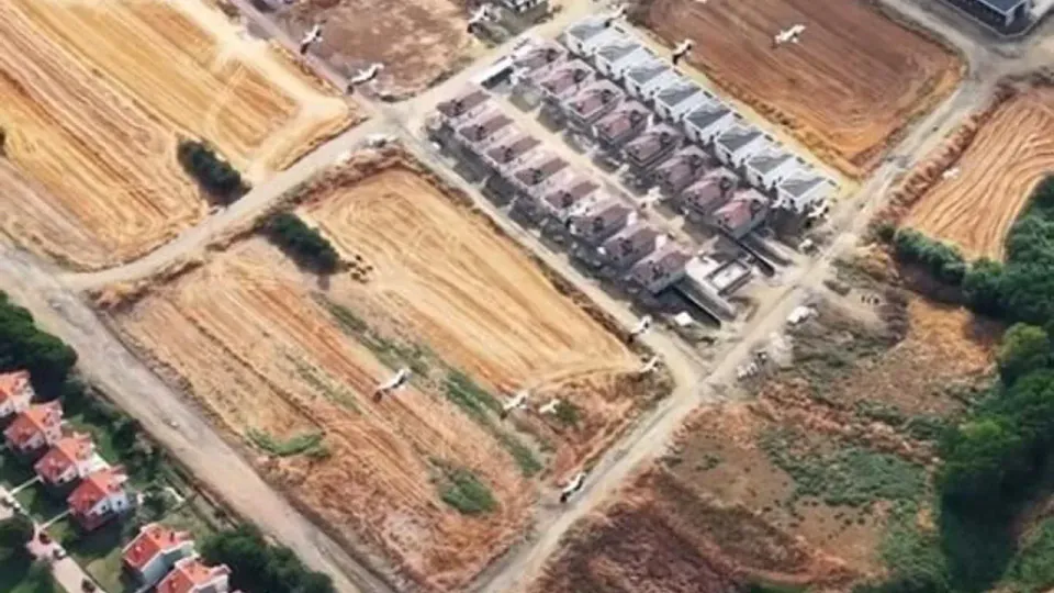Tekirdağ semalarında leylek göçü: Binlerce sürü dron objektifine yakalandı görseli